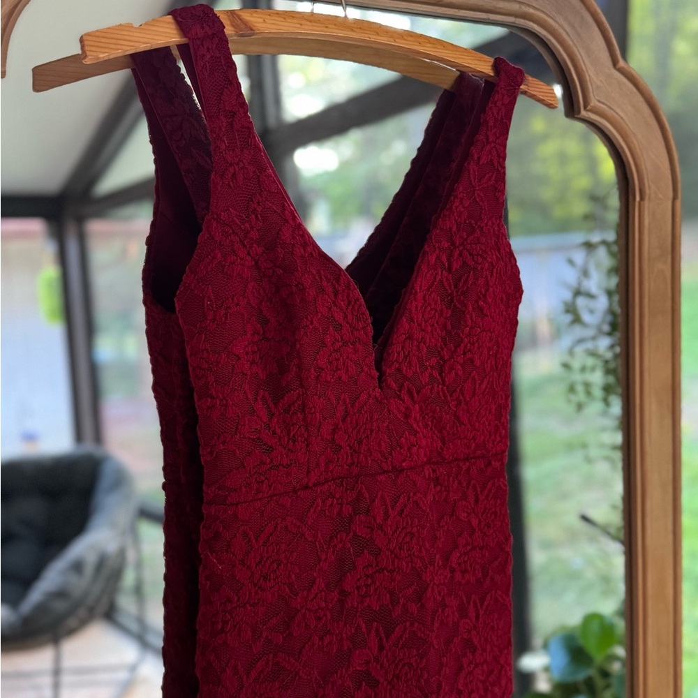 Lulu's Red Dress - Picture 3 of 5